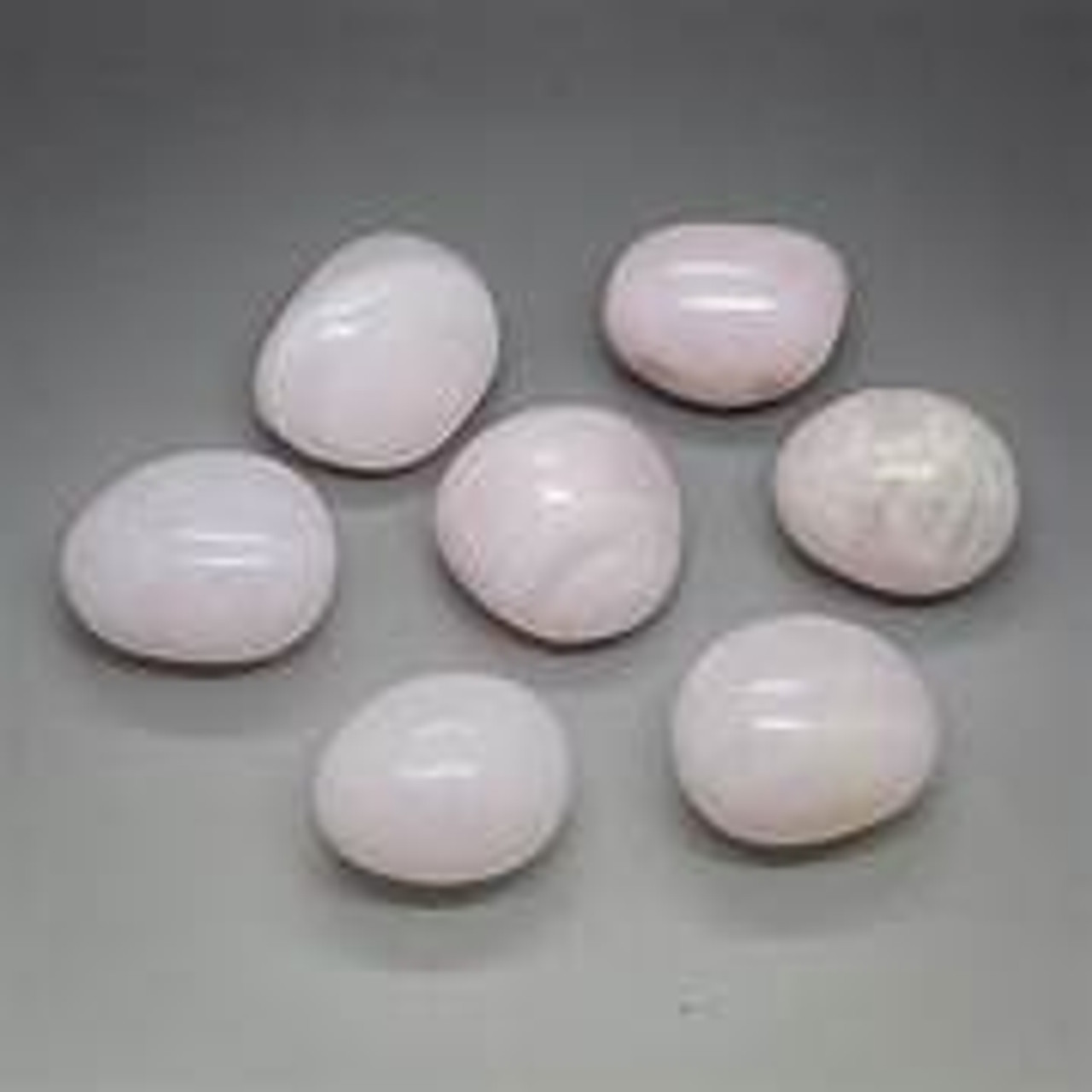 Calcite Light Pink Tumbled Stone aka Mangano Calcite 1"-1.5"