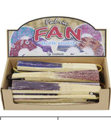 Fan Fabric Batik Hand Fan from Bali 15"