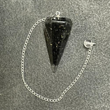 Pendulum Orgone w/ Tourmaline Black