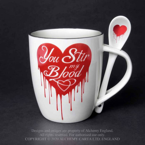 Mug - You Stir My Blood Mug & Spoon Set