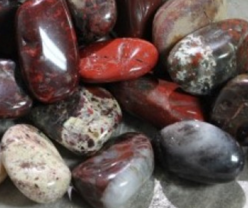 Brecciated Jasper Tumbled Stones