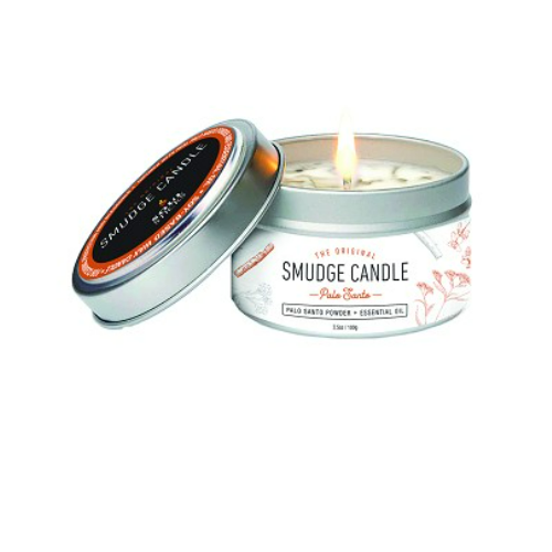 Smudge Candle  Tin Jar 3.5 Oz Asst