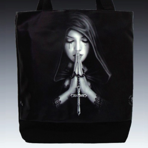 Tote Bag - Gothic Prayer by Anne Stokes