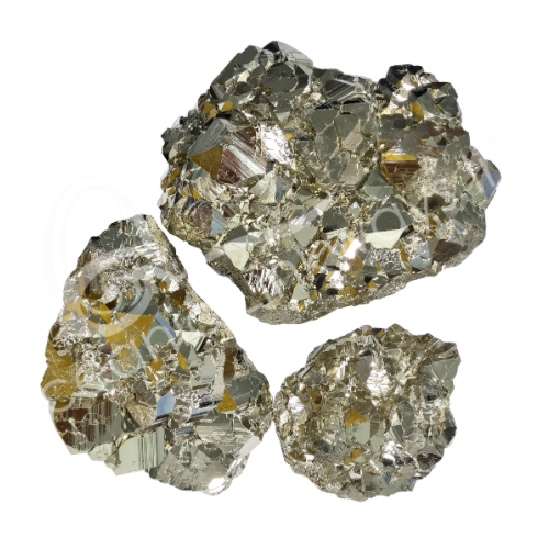 Pyrite Coco Stones Specimens Over 2 Lb Grade Ex