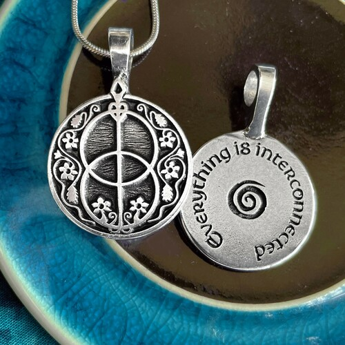 Chalice Well Pewter Pendant