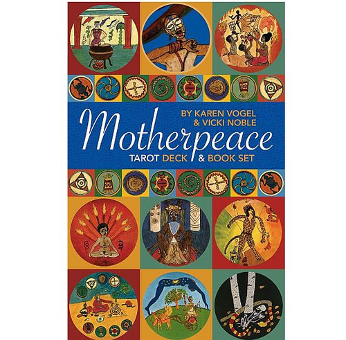 Motherpeace Mini Round Tarot & Book Set