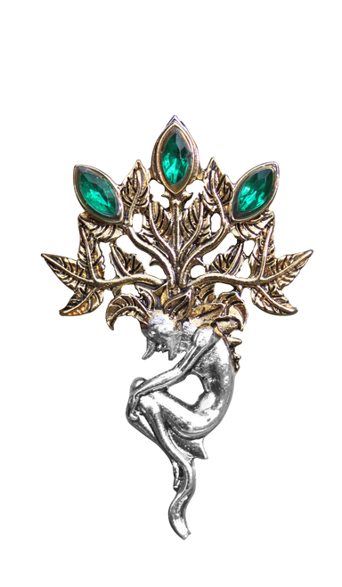 Briar Bestiary Mandrake Brooch