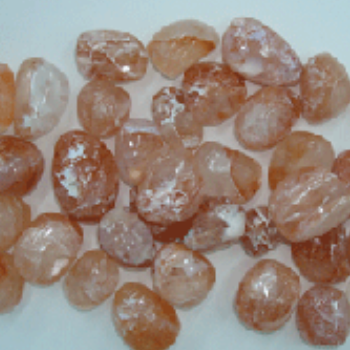 Quartz Orange Elestial Tumbled Stone .5"-1"