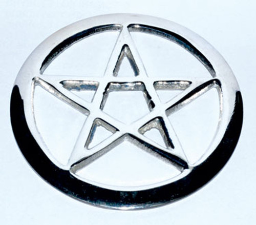 Altar Tile Metal Pentagram 2 3/4"