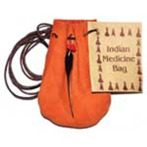 Medicine Dream Bag Orange 3"