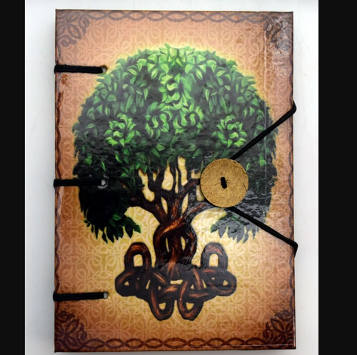 Journal Tree Of Life with Parchment Paper