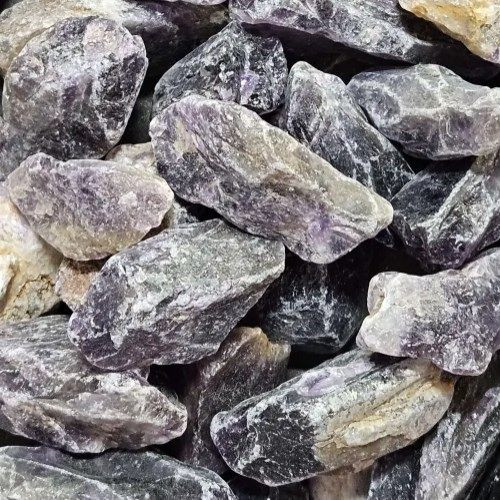 Amethyst Rough Stone 1"+