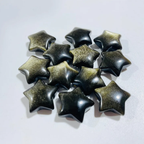 Star Obsidian Goldsheen Mini Carving .75"-1"