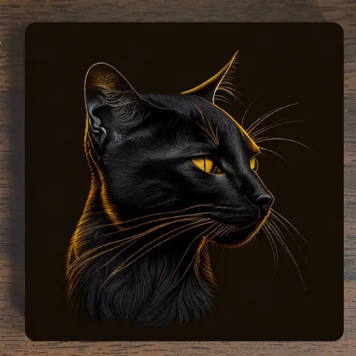 Magnet Black Cat