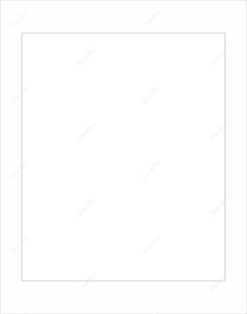 Custom Mats 832130 - Mat Essentials White Core CBW222 Smooth White 