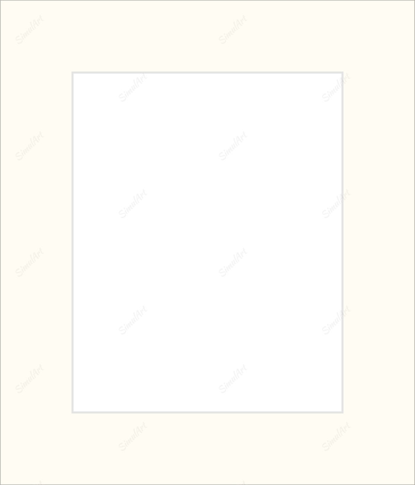 Mat Only 1015587 - Mat Essentials White Core Polar White 