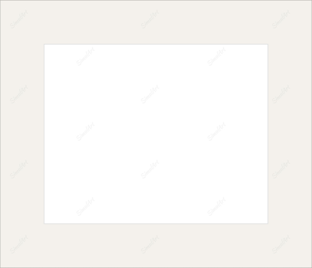 Custom Mats 1028400 - Mat Conservation 8-ply A84901 White - 8 ply Conservation 