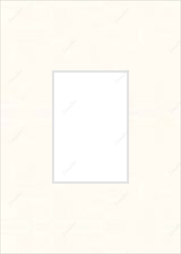 Custom Mats 1028484 - Mat Essentials Black Core CB6-97 - Polar White (Black Core) 