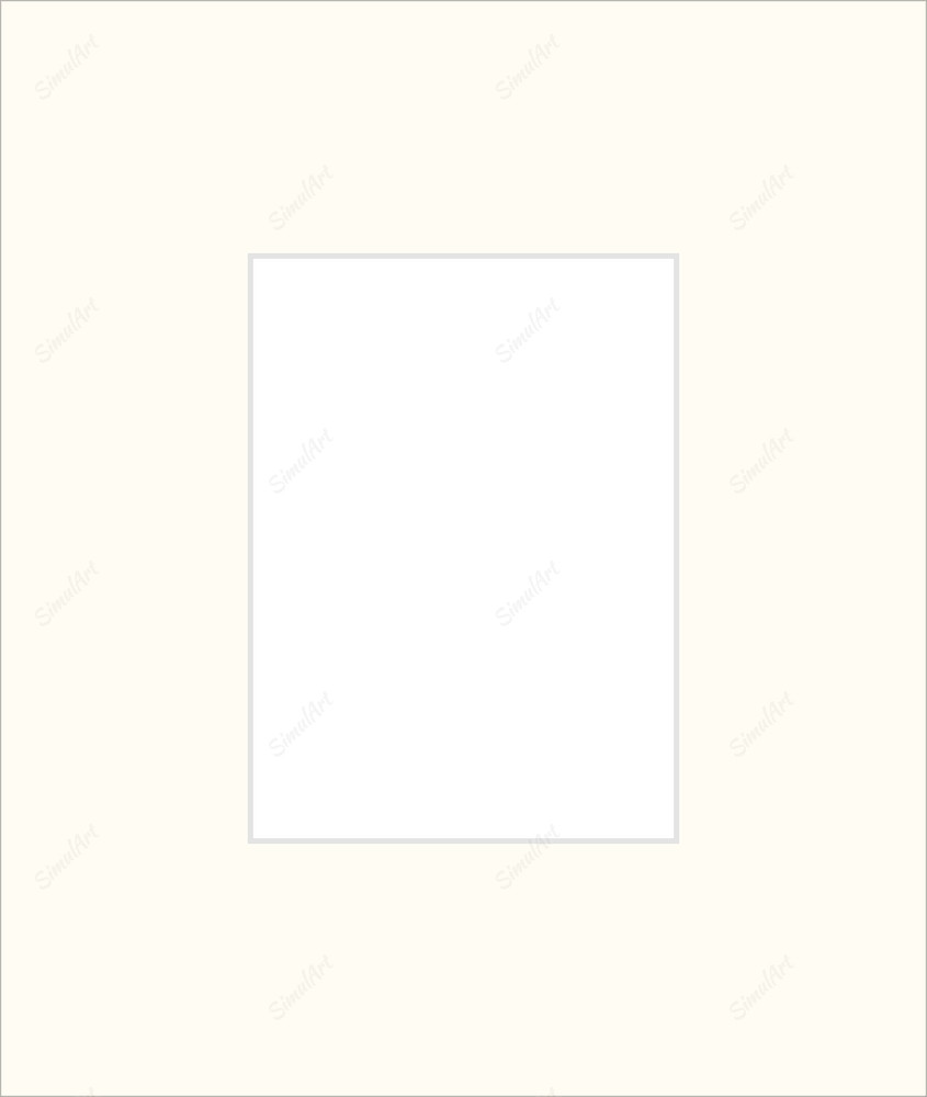 Custom Mats 1100210 - Mat Essentials White Core Polar White 