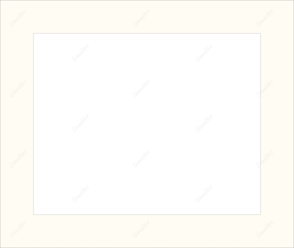 Custom Mats 812818 - Mat Essentials White Core Polar White 