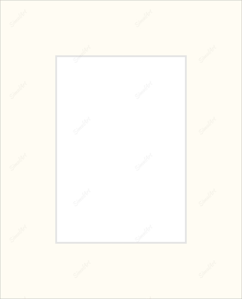 Custom Mats 813070 - Mat Essentials White Core Polar White 