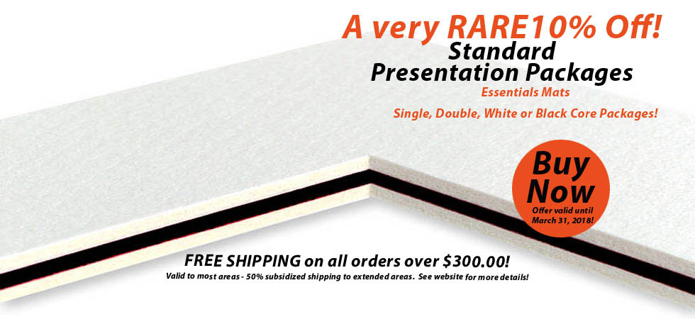 How to get the very best presentation of your artwork at a great value