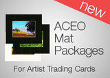 5 x 7 ATC (ACEO) Mat Packs (25)