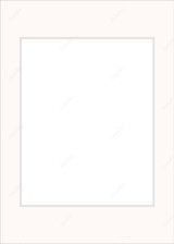 Custom Mats 1028465 - Mat Essentials White Core CBW130 Silver Mist 