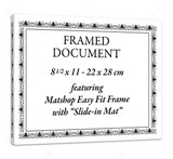 Blank Certificate for fit 1079790 - 