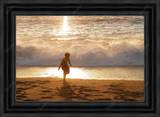 Mexican Beach 1103527 - Moulding 7900  Small Black Step Float Frame 