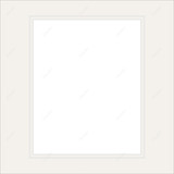 Custom Mats 1103996 - Mat Conservation A4901 White Mat 2 Conservation A4901 White 