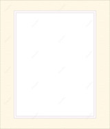 Custom Mats 1104015 - Mat Essentials White Core CBW251 Antique White Mat 2 Essentials White Core CBW133 Seashell 