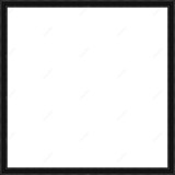 Empty frame for canvas or panel 812837 - Moulding 7900  Small Black Step Float Frame 