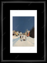 Playing for the Street Championship 813183 - Moulding MS500   3/4" Black Cube Mat Rag CR1577  Raven Black Regular Glass Glass Manila Board (Very Thin) Back 