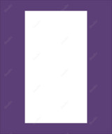 Custom Mats 814309 - Mat Essentials White Core CBW120 Purple Iris 