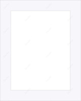 Custom Mats 814710 - Mat Conservation A4977 Digital White 