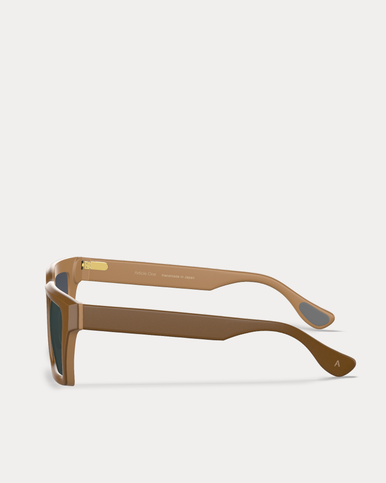 Article One Budd Caramel W/Green Cr39 Polarized Lens Side