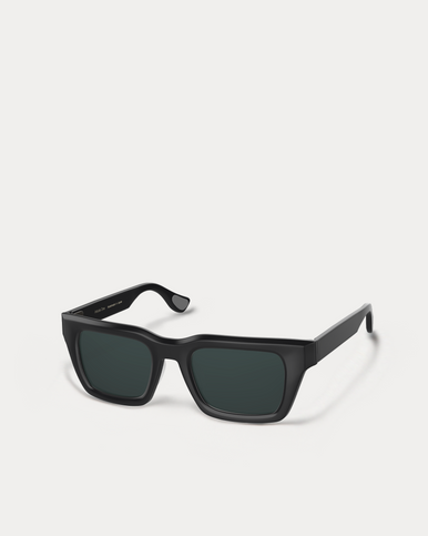 Article One Budd Black Granite w/Grey Cr39 Polarized Lens Angled