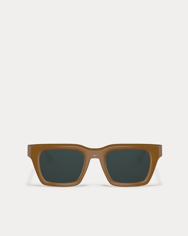 Article One Budd Caramel W/Green Cr39 Polarized Lens Front