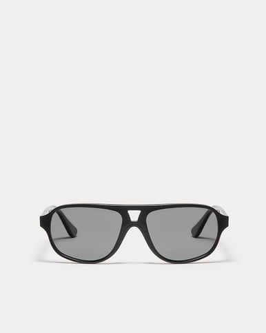 Article One Shadow Black w/Dark Grey Cr39 Polarized Lens Front