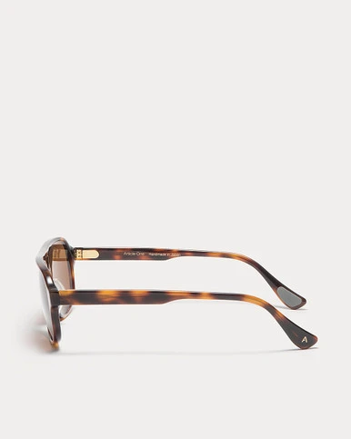 Article One Tortoise w/Dark Brown Cr39 Polarized Lens Side