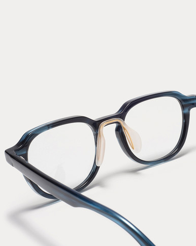 Article One Moon BLUE WAVES w/GREY PHOTOCHROMIC POLARIZED LENS Detail