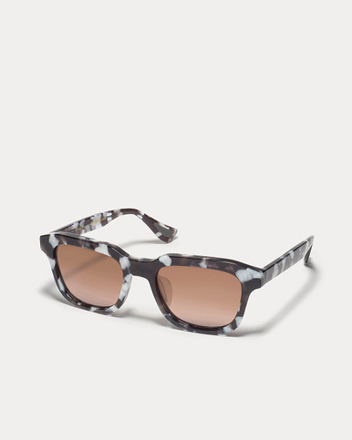 Article One Avalon BLACK HAVANA w/PINK OMBRE POLARIZED LENS Angled