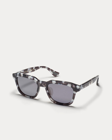 Article One Avalon BLACK HAVANA w/GREY POLARIZED LENS Angled