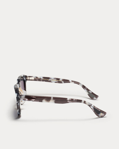 Article One Avalon BLACK HAVANA w/GREY POLARIZED LENS Side