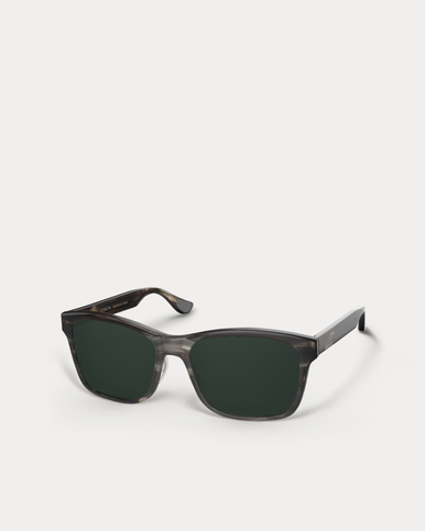 Article One Wheeler Brown Gray Stream w/Gray Cr39 Polarized Lens Angled