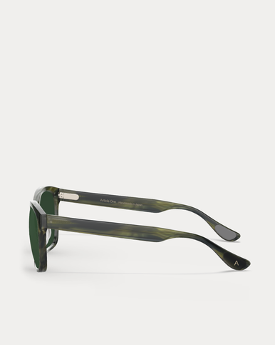 Article One Wheeler Olive Stream w/G15 Cr39 Polarized Lens Side