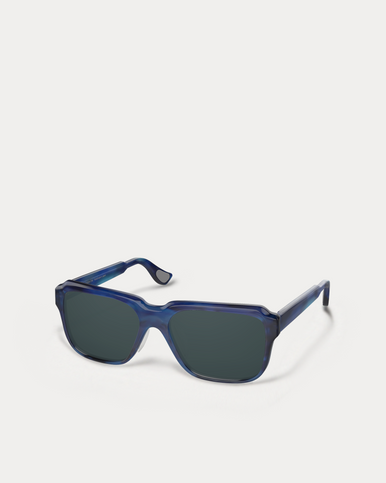 Article One Lansing  Navy w/Grey Cr39 Polarized Lens Angled