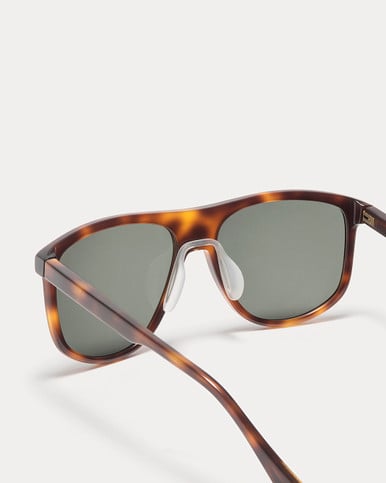 Article One Anchor Tortoise W/G15 Cr39 Polarized Lens Detail