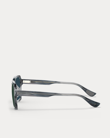 Article One Fife BLUE CLOUD w/GRAY CR39 POLARIZED LENS side